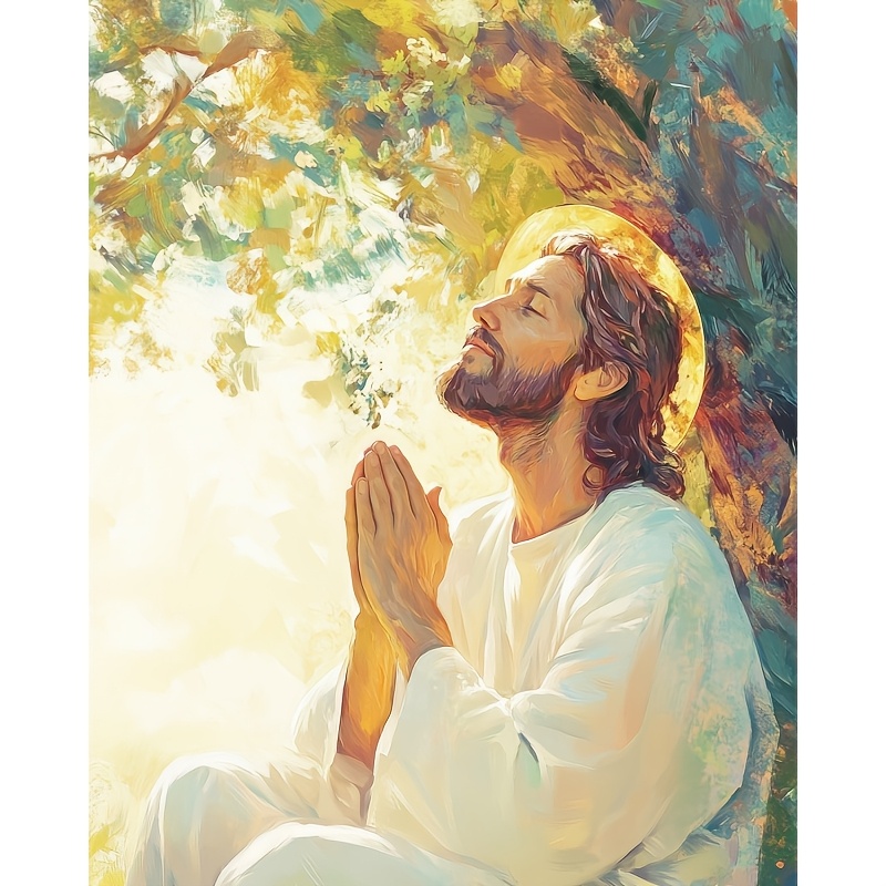 Home Decor Under 1000 - 500/1000/1200/2000PCS Puzzle Praying for Jesus Under