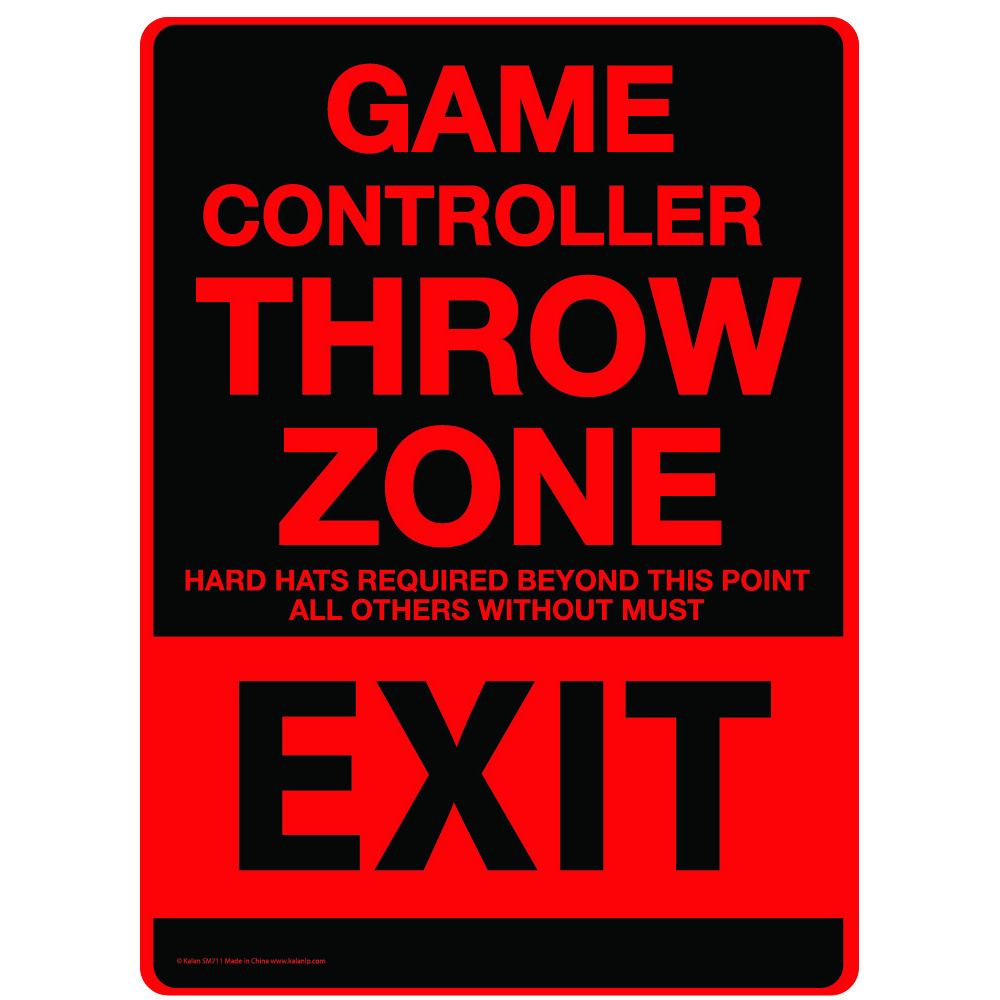 Home Decor Games Free - Vintage Metal Plaque - Game Controller