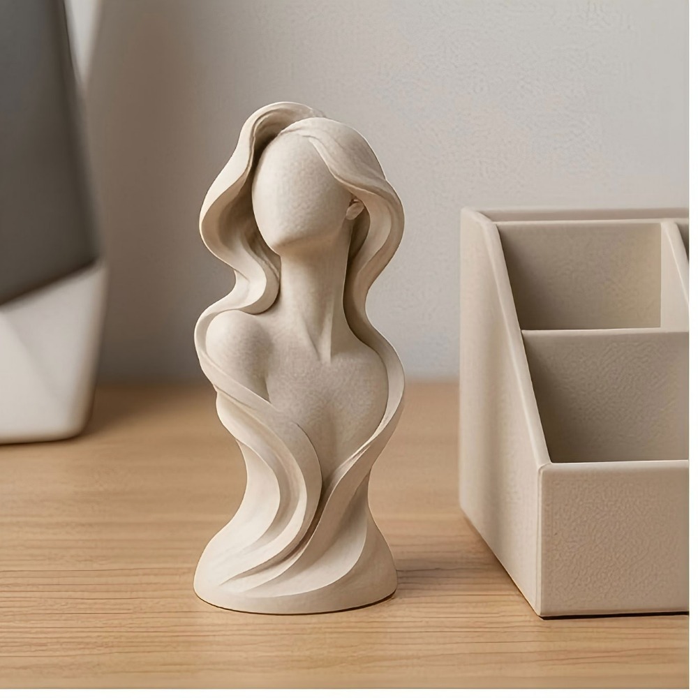 Abstract Faceless Long Hair La - огляд і ціна Vanity Home Decor