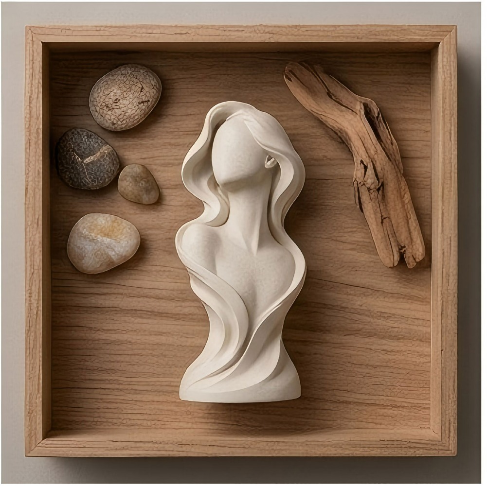Abstract Faceless Long Hair La - огляд і ціна Vanity Home Decor