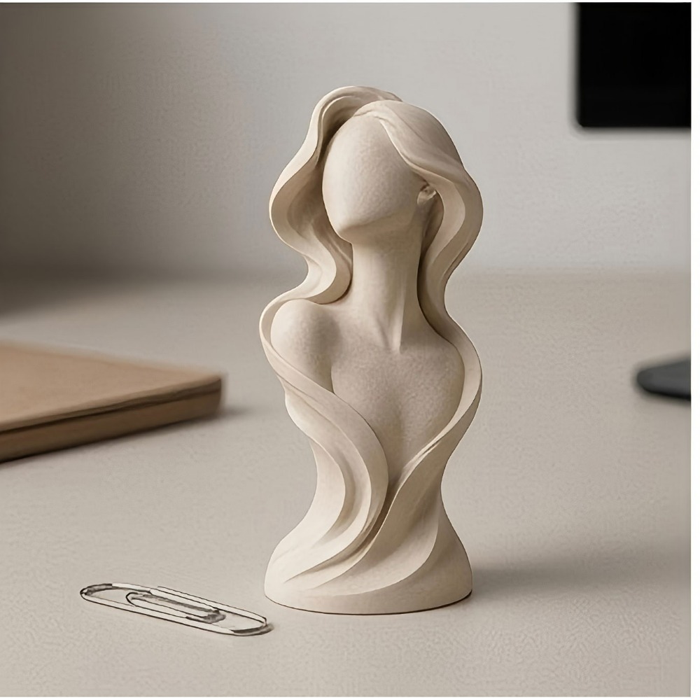 Abstract Faceless Long Hair La - огляд і ціна Vanity Home Decor