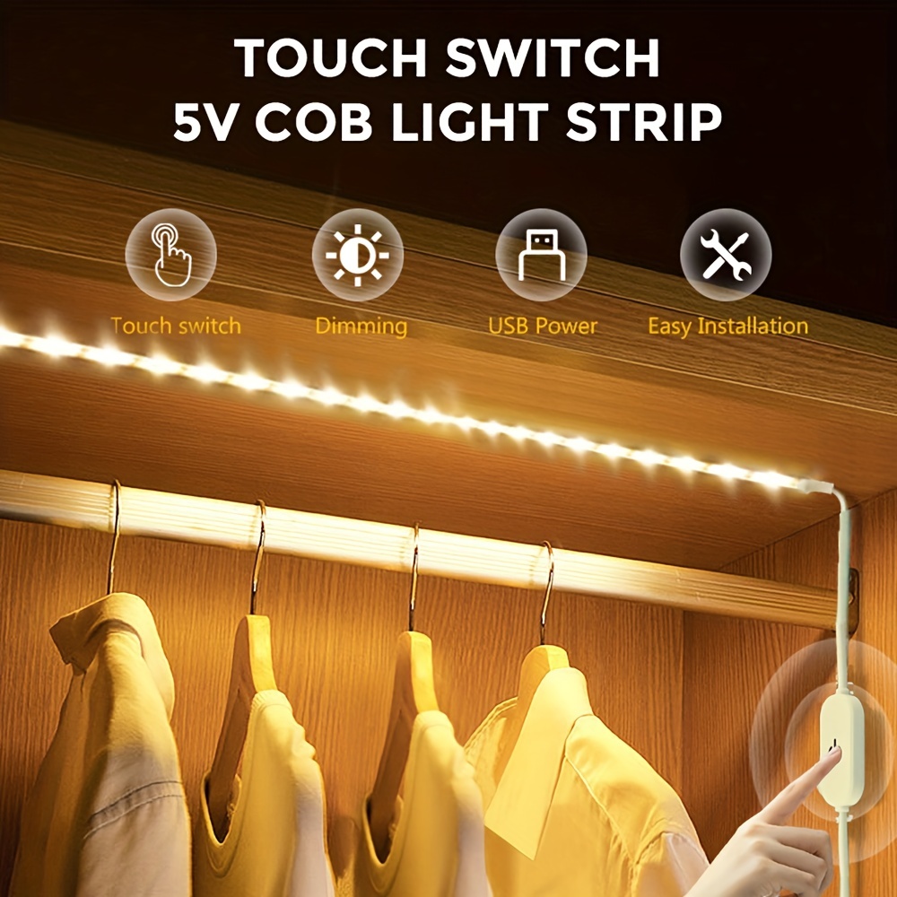 5V USB 2835 LED Strip Light To - огляд і ціна Vanity Home Decor