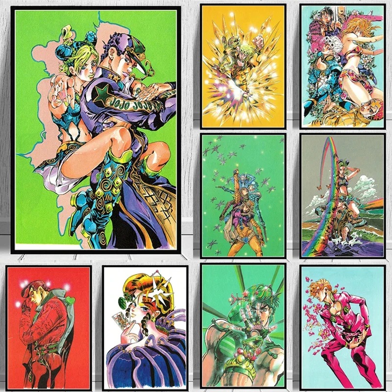 Japanese Anime JoJo S Bizarre  - огляд і ціна Home Decor Japanese