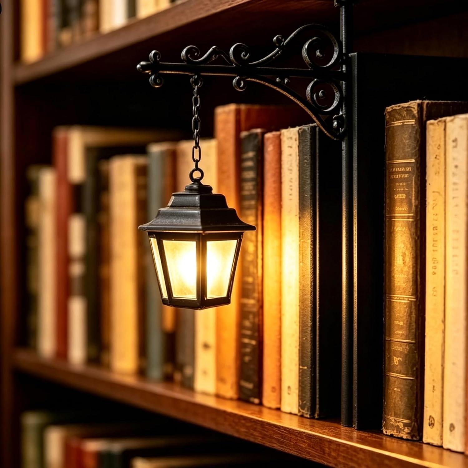 Bookshelf Lamp Library Lantern - огляд і ціна Home Decor Lighting