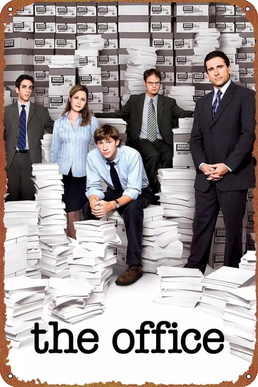 1p,Office poster TV show Movie - огляд і ціна Home Decor Logo