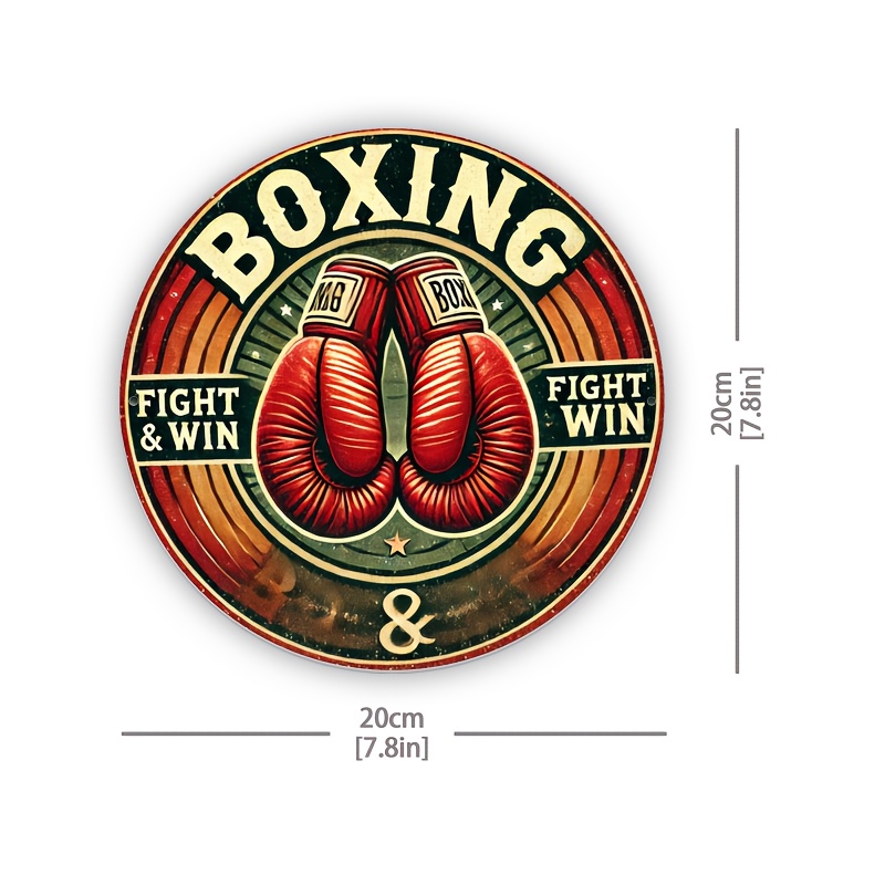 Room Decor 1pc Retro Boxing Gy - огляд і ціна Home Decor Logo