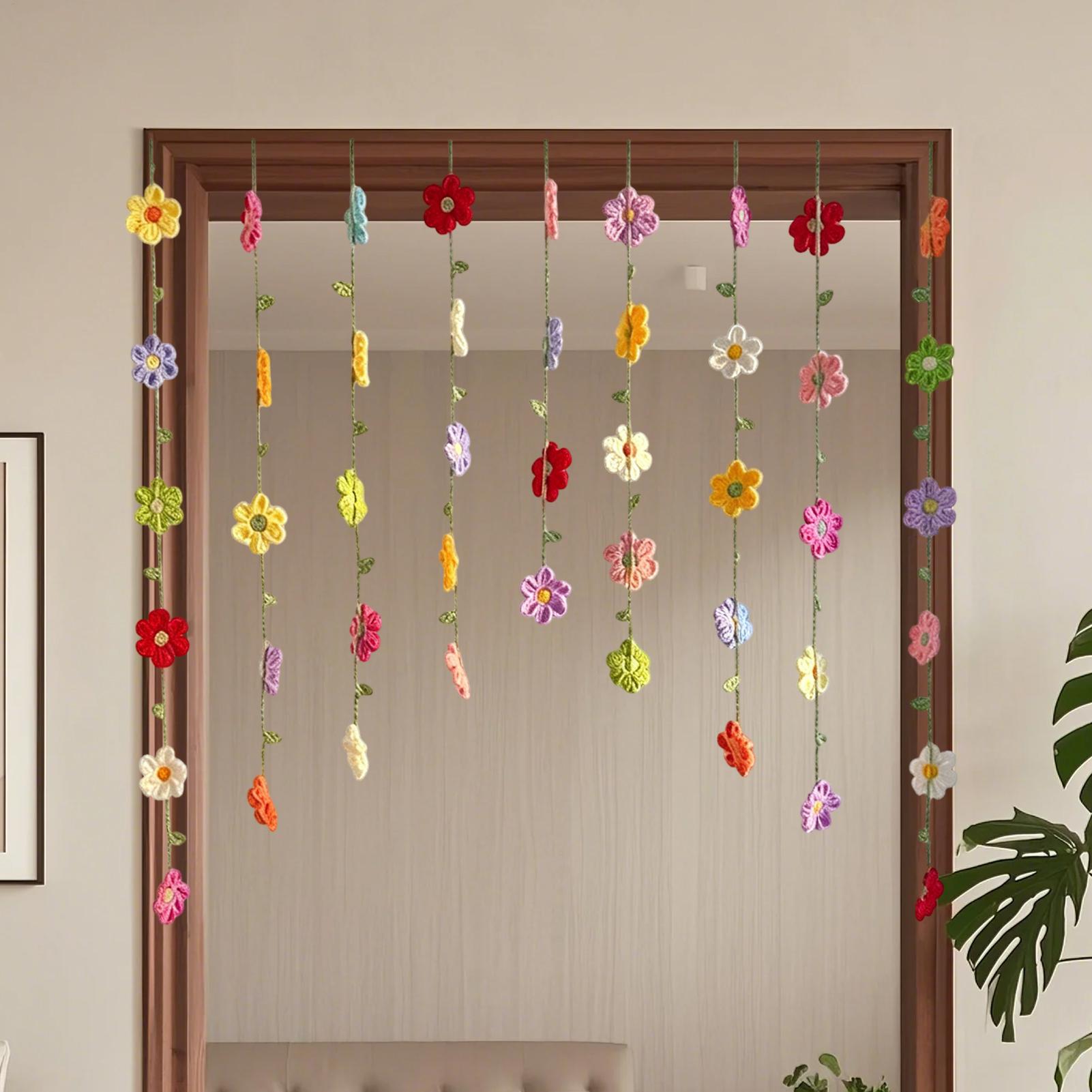 Crochet Garland Wall Party Bac - огляд і ціна Home Decor Garland