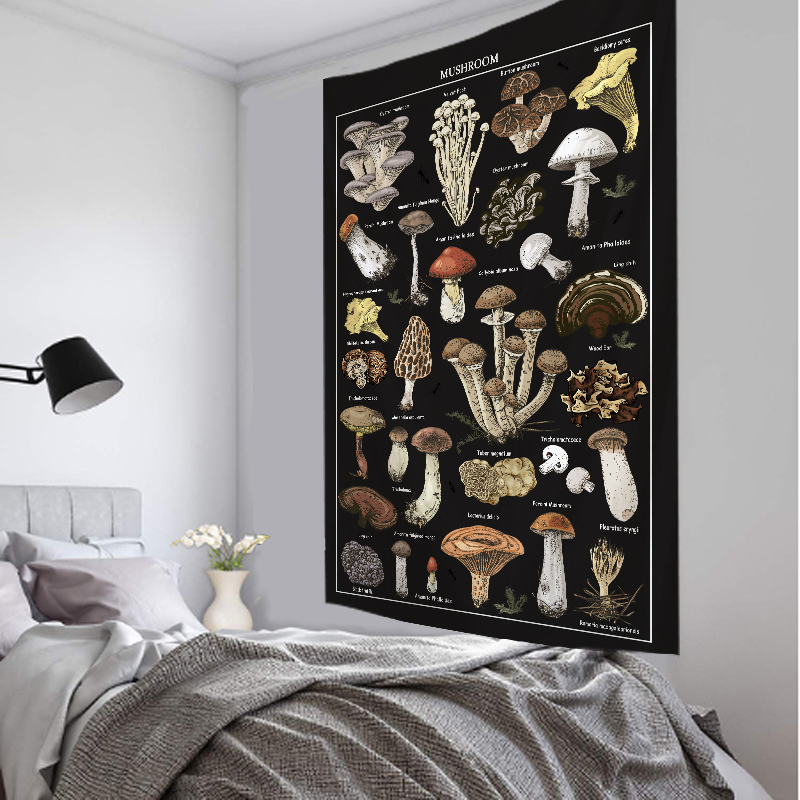 Black Mushroom Example Image T - огляд і ціна Home Decor Examples
