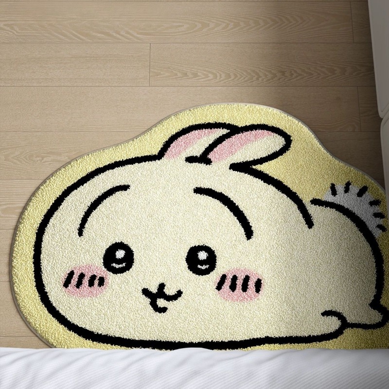 -Chiikawa！！！ Cartoon Rug Anime - огляд і ціна Home Decor Japanese