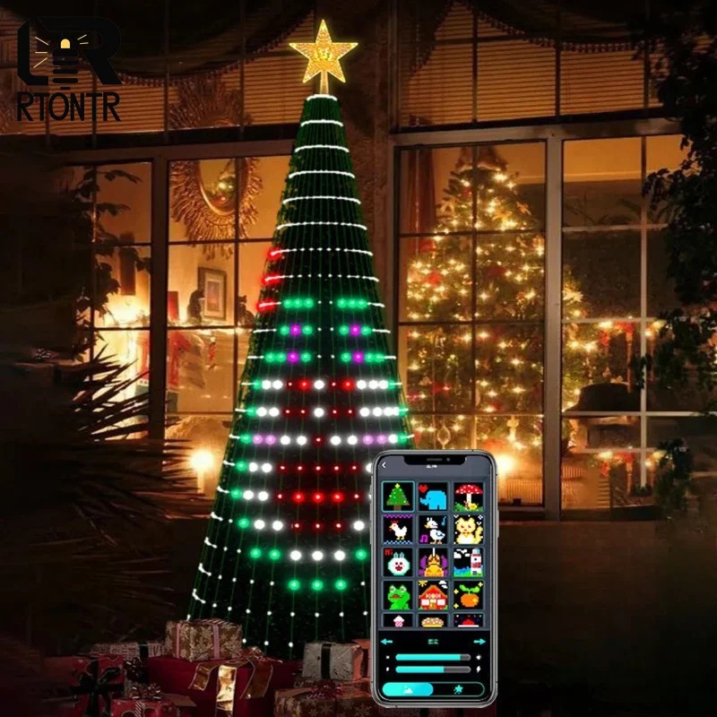 Christmas Star Tree Lights RGB - огляд і ціна Home Decor Lighting
