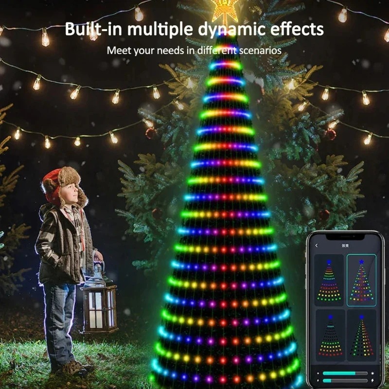 Christmas Star Tree Lights RGB - огляд і ціна Home Decor Lighting