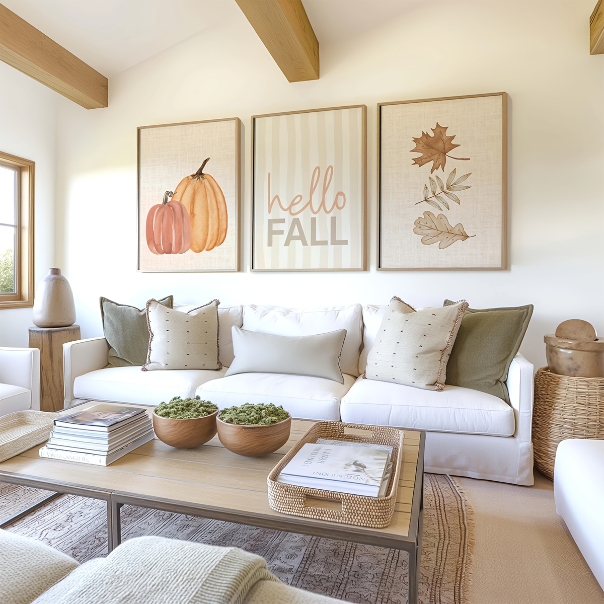 1/3pcs Hello Autumn Logo Canva - огляд і ціна Home Decor Logo