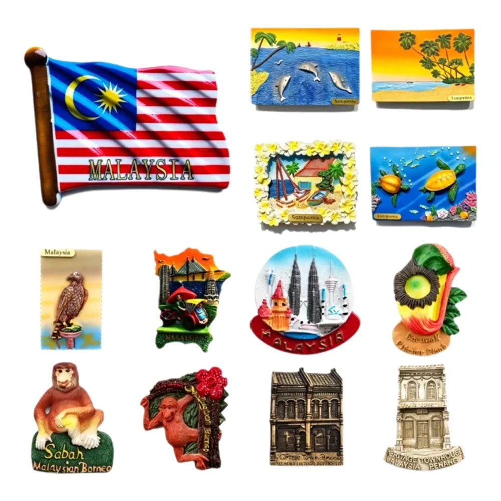 Malaysia 3D Fridge Magnets, Ku - огляд і ціна Home Decor Malaysia