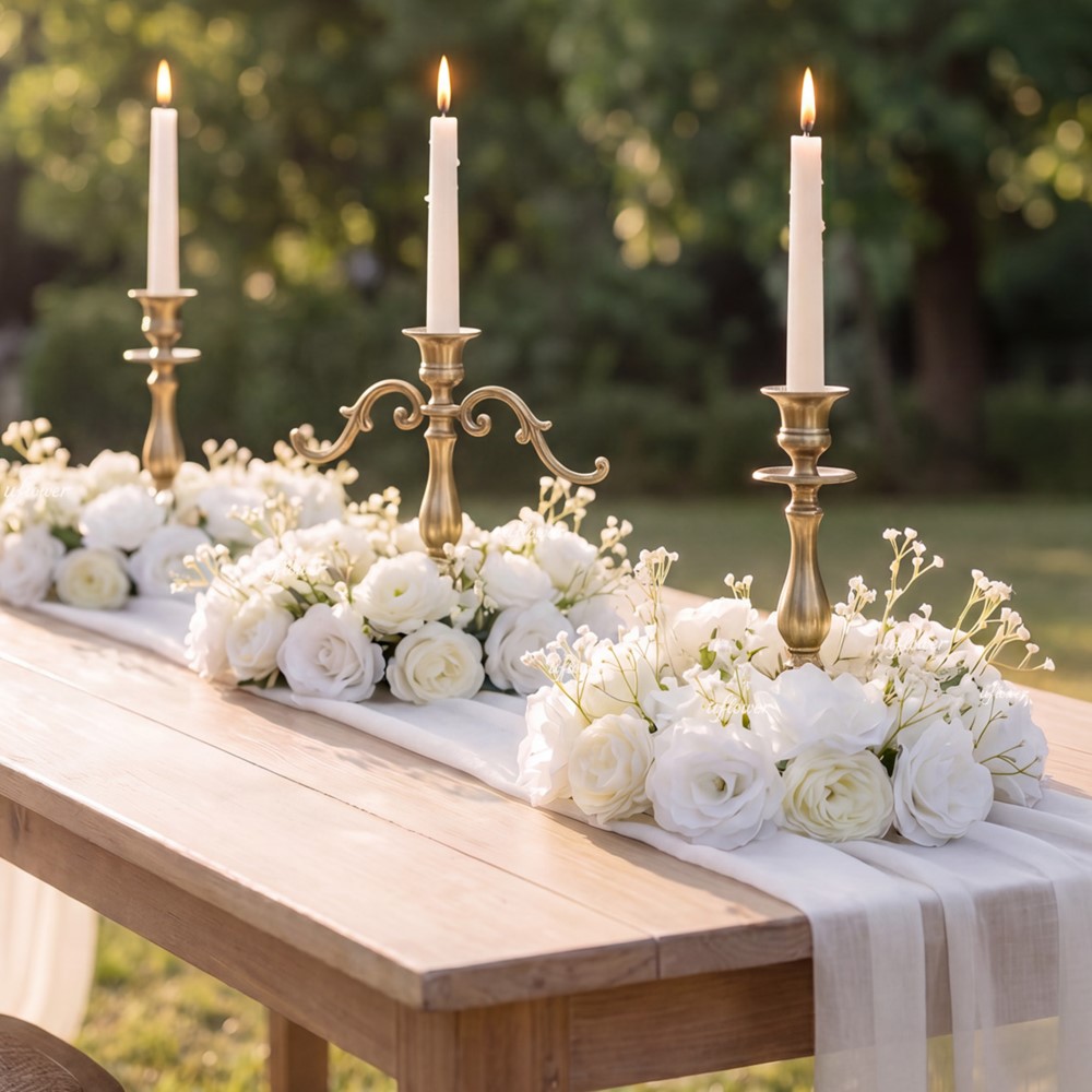 Uflower White Hydrangea Babybr - огляд і ціна Home Decor Garland