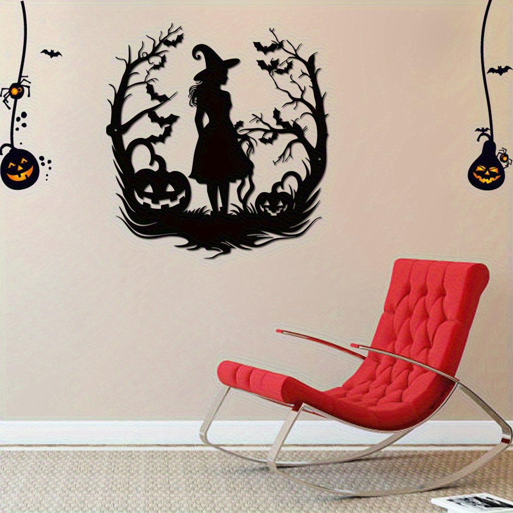 Witch Metal Art SVG Halloween  - огляд і ціна Home Decor Logo