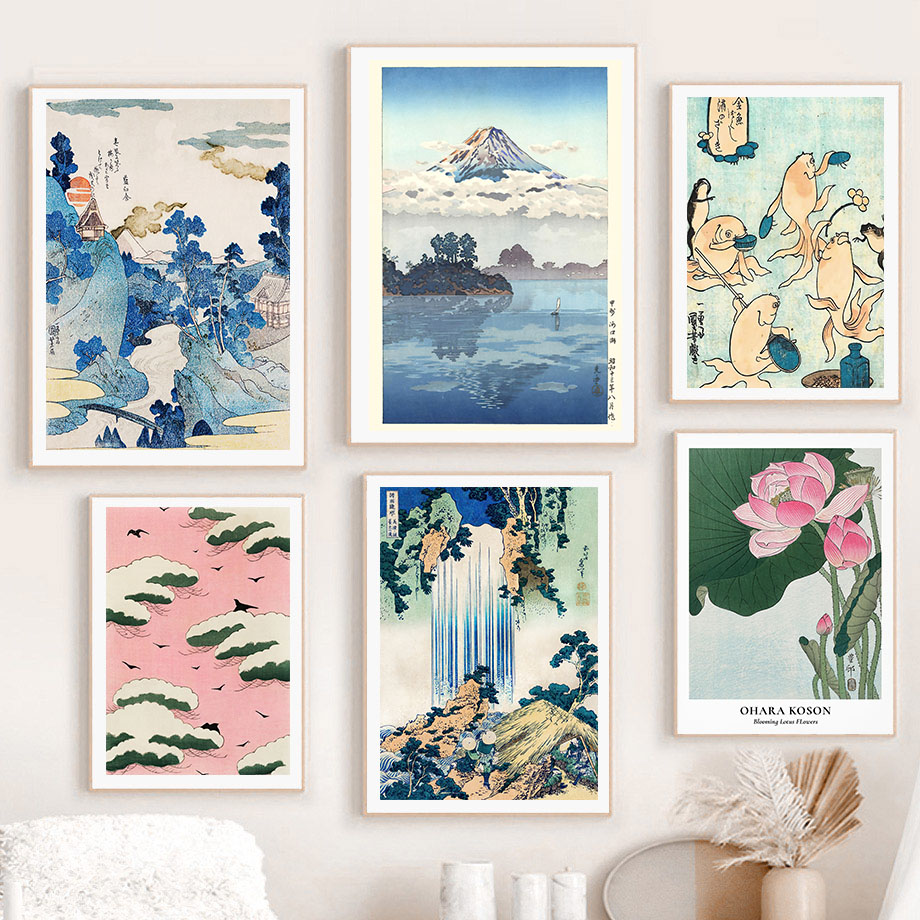 Hokusai Ohara Koson Japanese A - огляд і ціна Home Decor Japanese