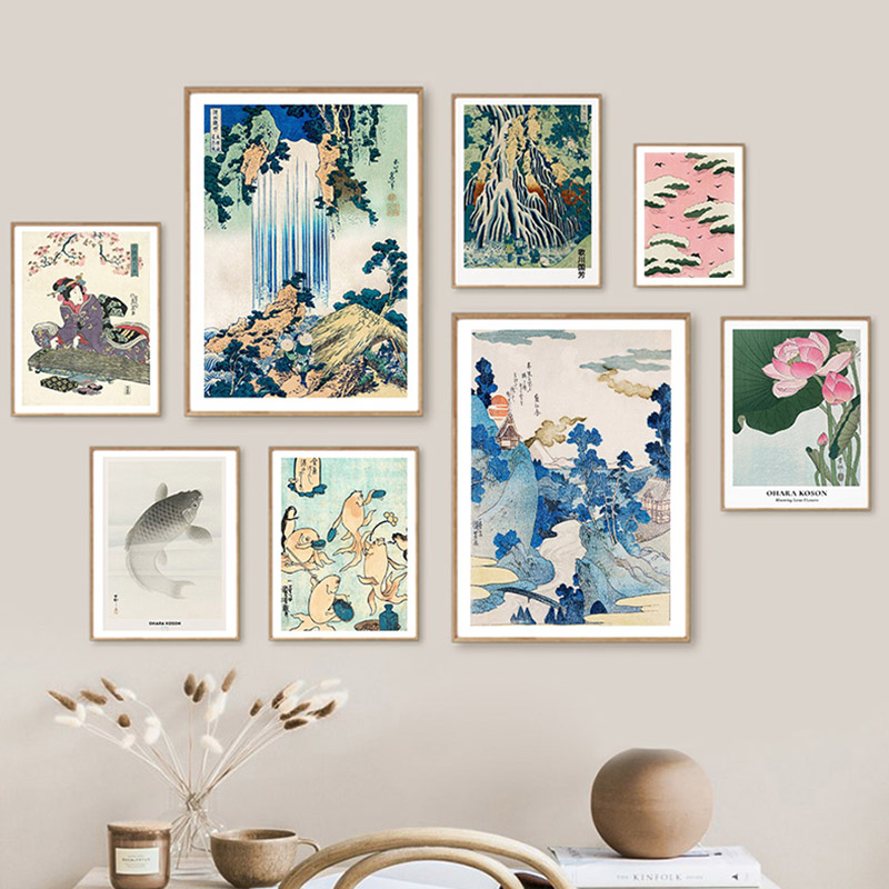 Hokusai Ohara Koson Japanese A - огляд і ціна Home Decor Japanese