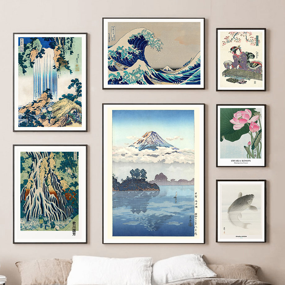 Hokusai Ohara Koson Japanese A - огляд і ціна Home Decor Japanese