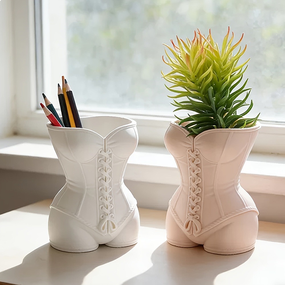 Victorian Corset Pencil Holder - огляд і ціна Vanity Home Decor