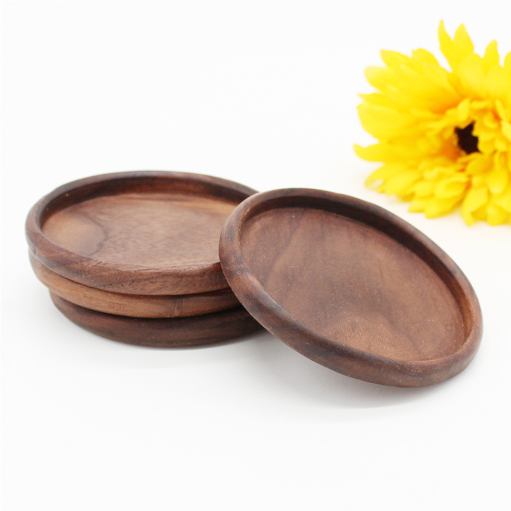 Wood Coasters Base 8.8CM(3.5 I - огляд і ціна Home Decor Logo