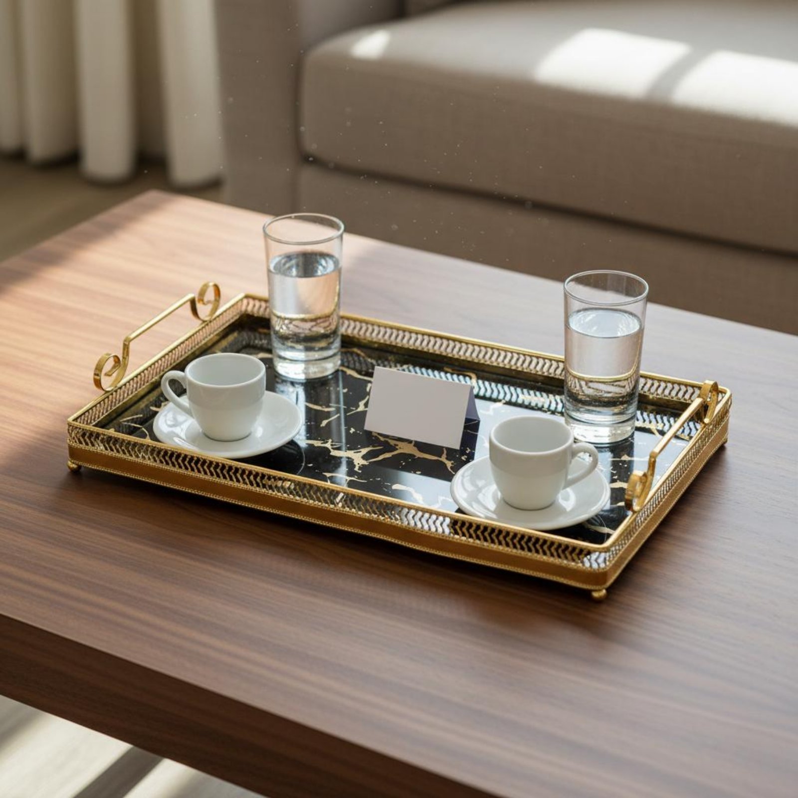 Decorative Mirror Tray Nordic  - огляд і ціна Vanity Home Decor