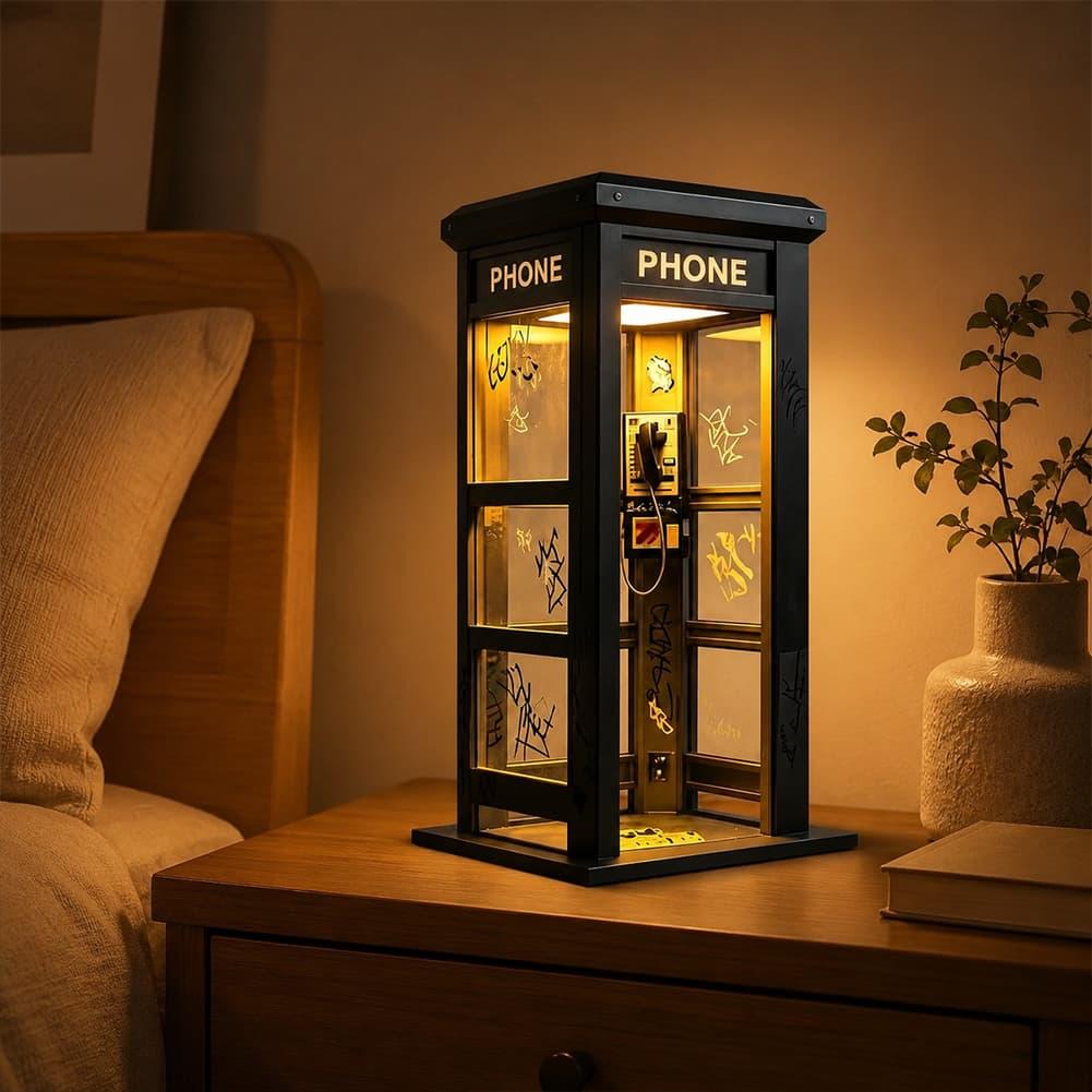 Vintage London Telephone Booth - огляд і ціна Home Decor Lighting