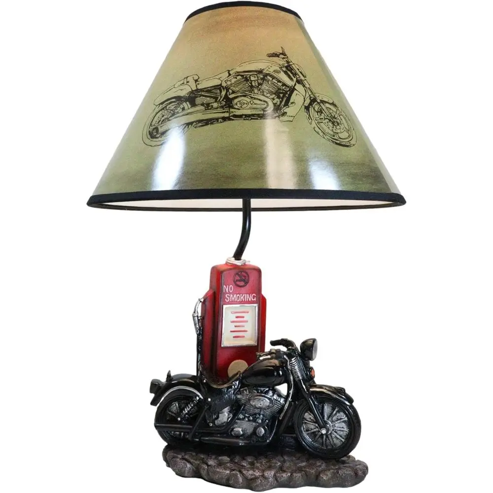 Vintage Retro Black Motorcycle - огляд і ціна Home Decor Lighting
