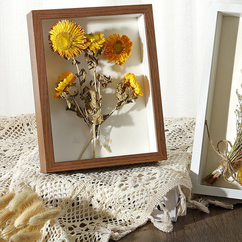 3D Wooden Picture Frames Depth - огляд і ціна Pressed Flower Frame