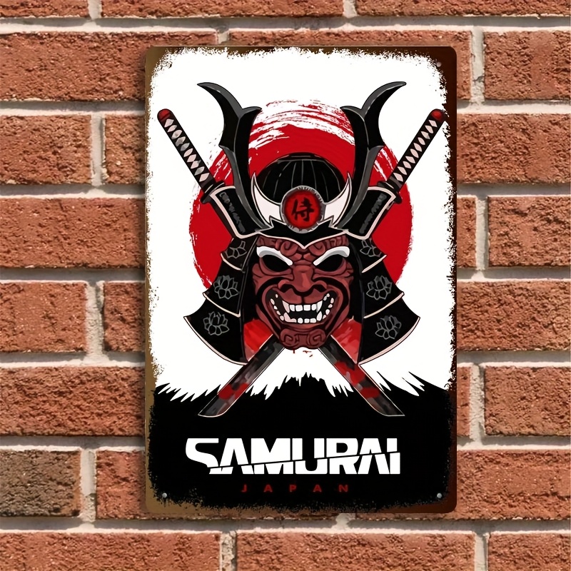 Retro Metal Tinplate Wall Art  - огляд і ціна Home Decor Japanese